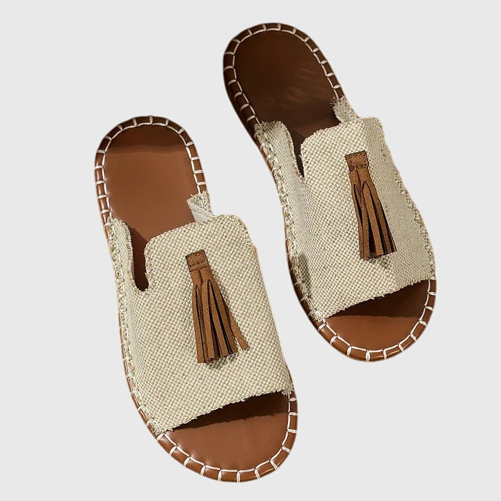 Sienna™ | Soft Step Tassel Slides