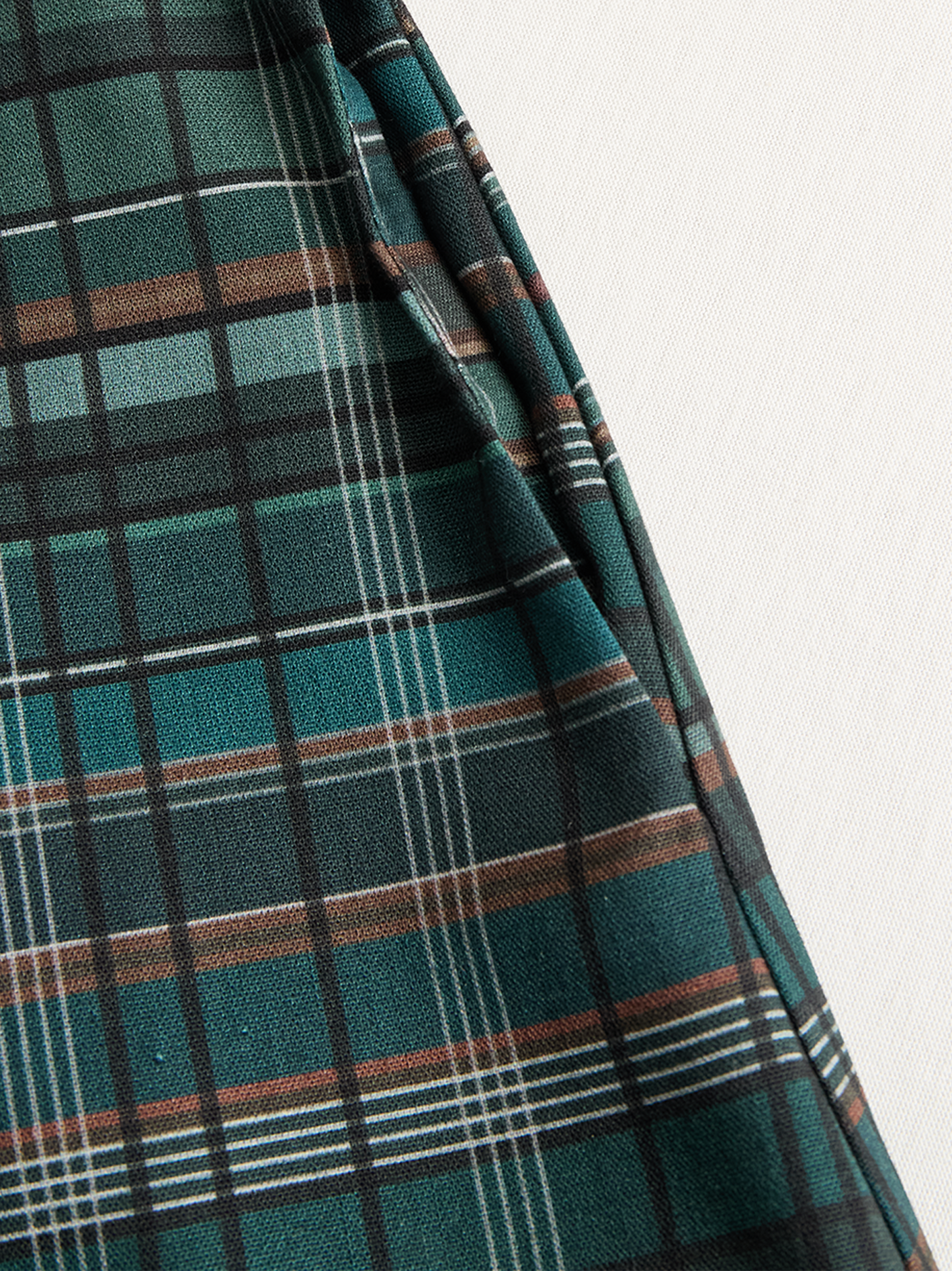 Clara’s™ | Effortless Plaid Shirt Maxi Dress