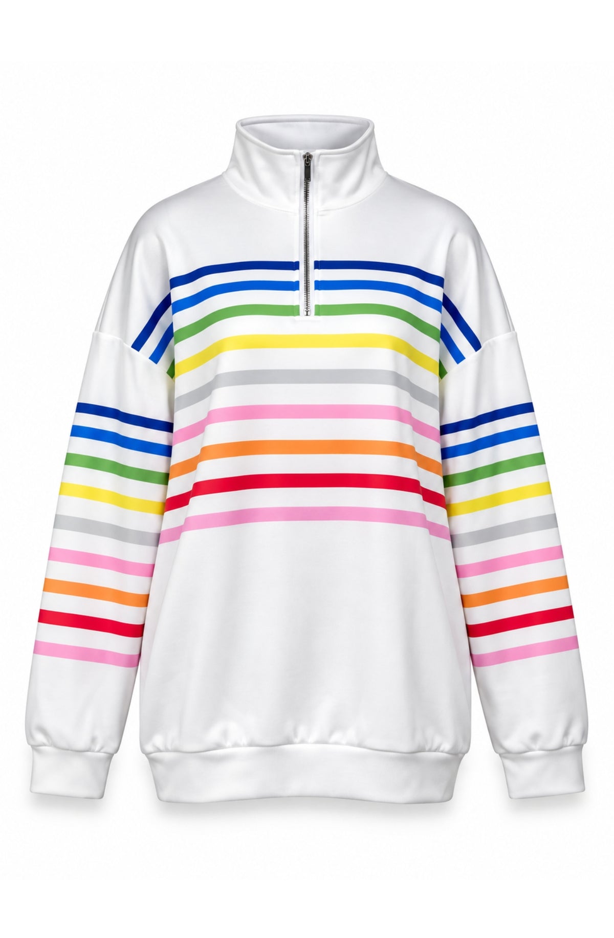 Margot™ Striped Quarter-Zip Pullover