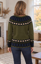 Linnea™ Nordic Pattern Knit Sweater