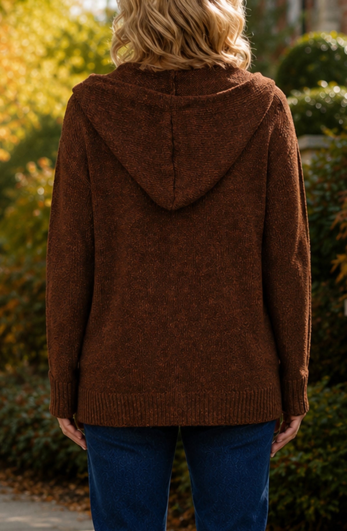 Aveline™ Hooded Knit Cardigan