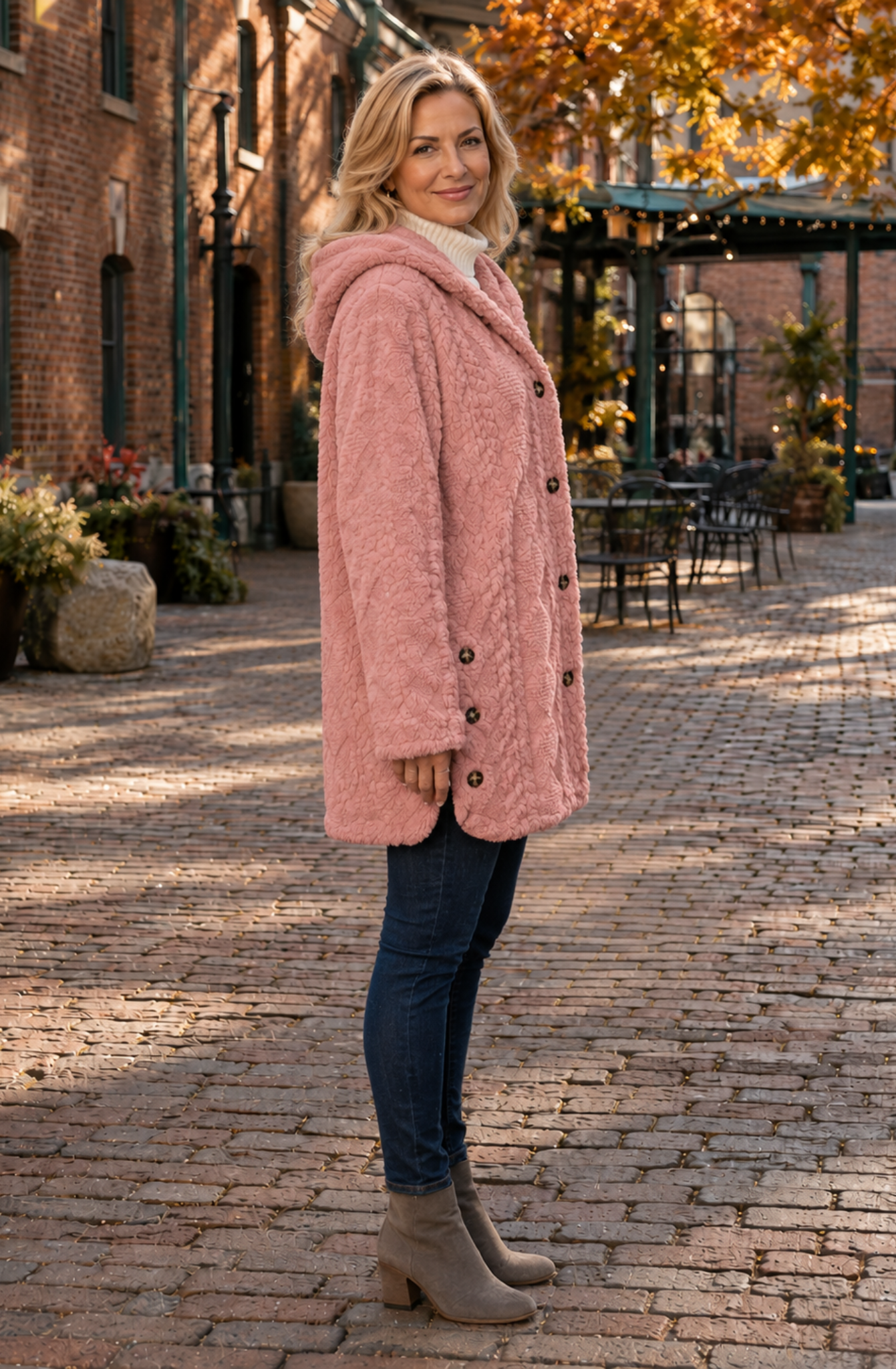 Ember™ Cozy Teddy Hooded Jacket