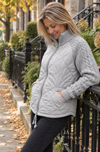 Sienna™ Quilted Knit Zip Jacket