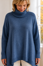 Elowen™ Asymmetrical Turtleneck Sweater