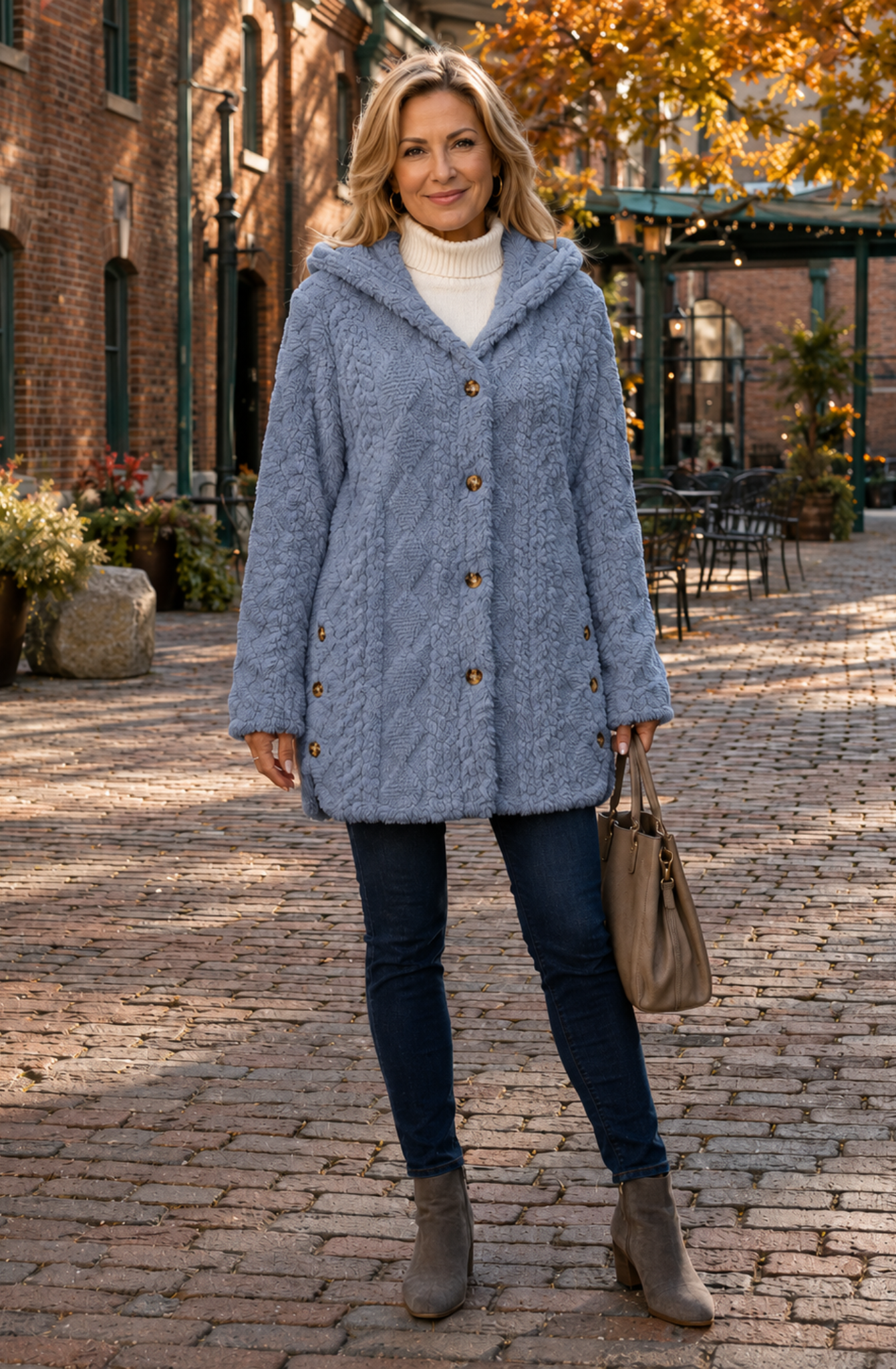 Ember™ Cozy Teddy Hooded Jacket
