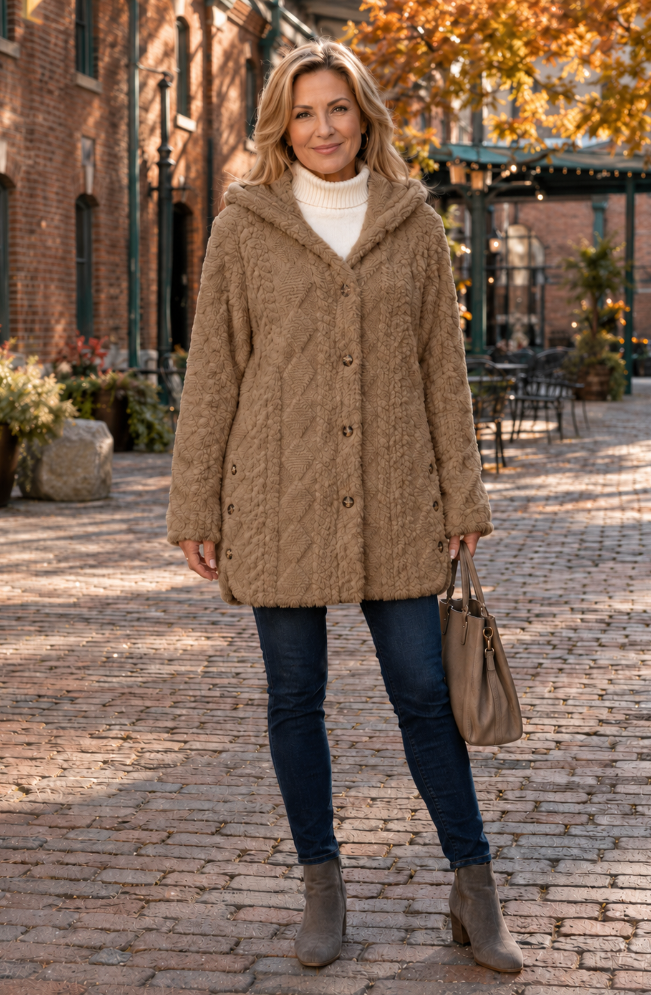 Ember™ Cozy Teddy Hooded Jacket