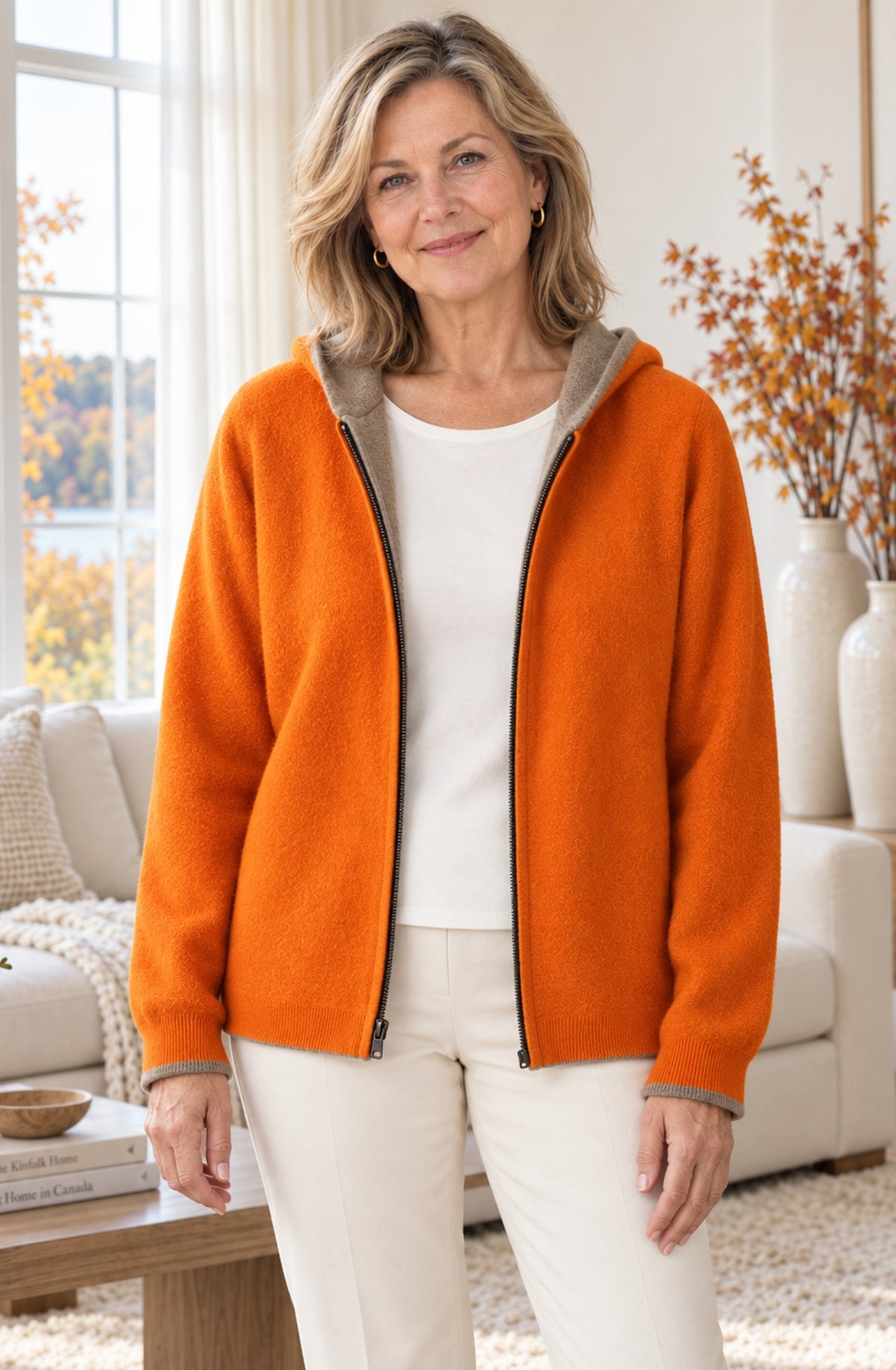 Napoli Reversible Cashmere Hoodie
