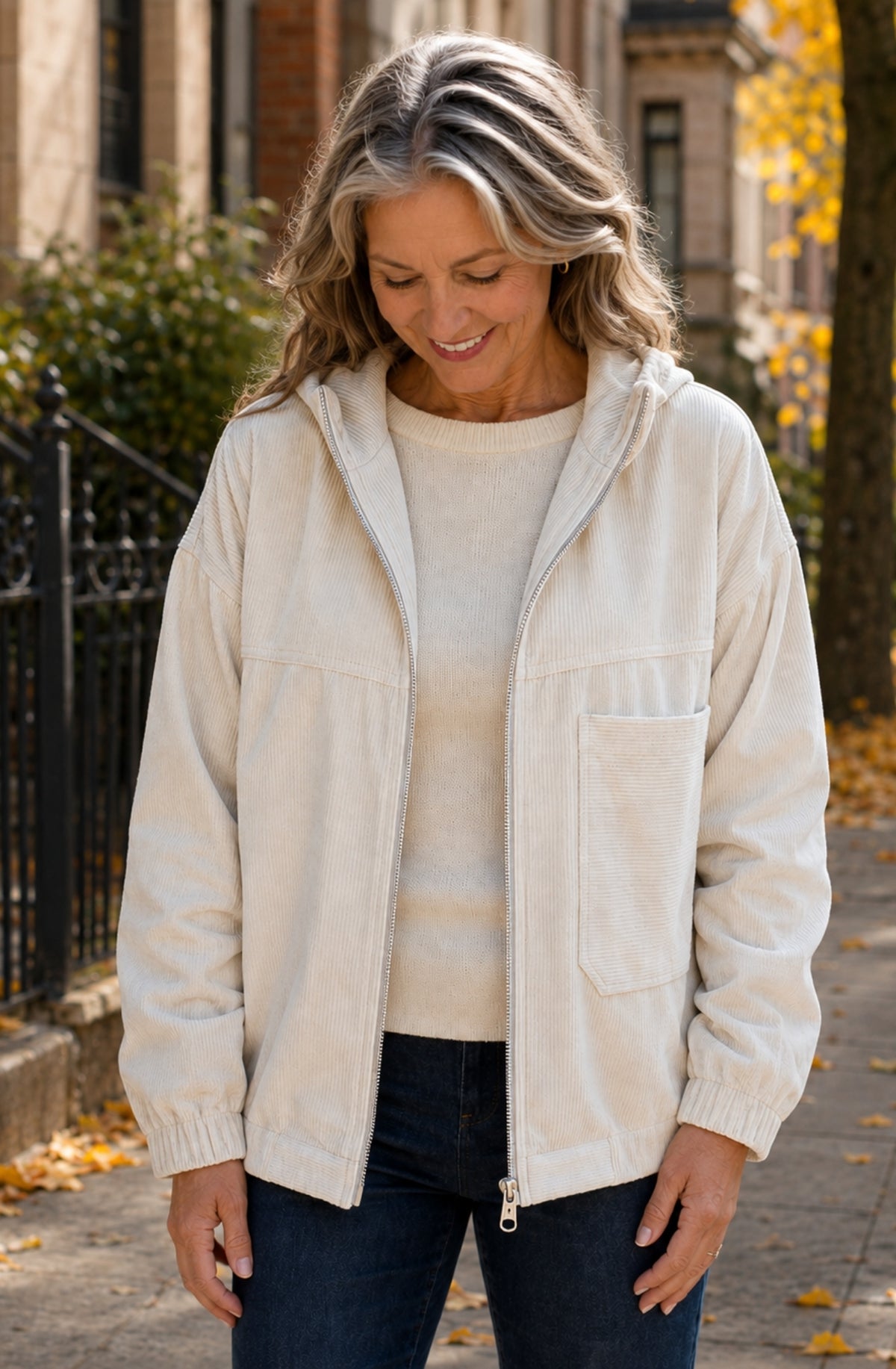 Marlowe™ Corduroy Zip Jacket