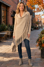 Sienna™ Fringe Wrap Knit Sweater