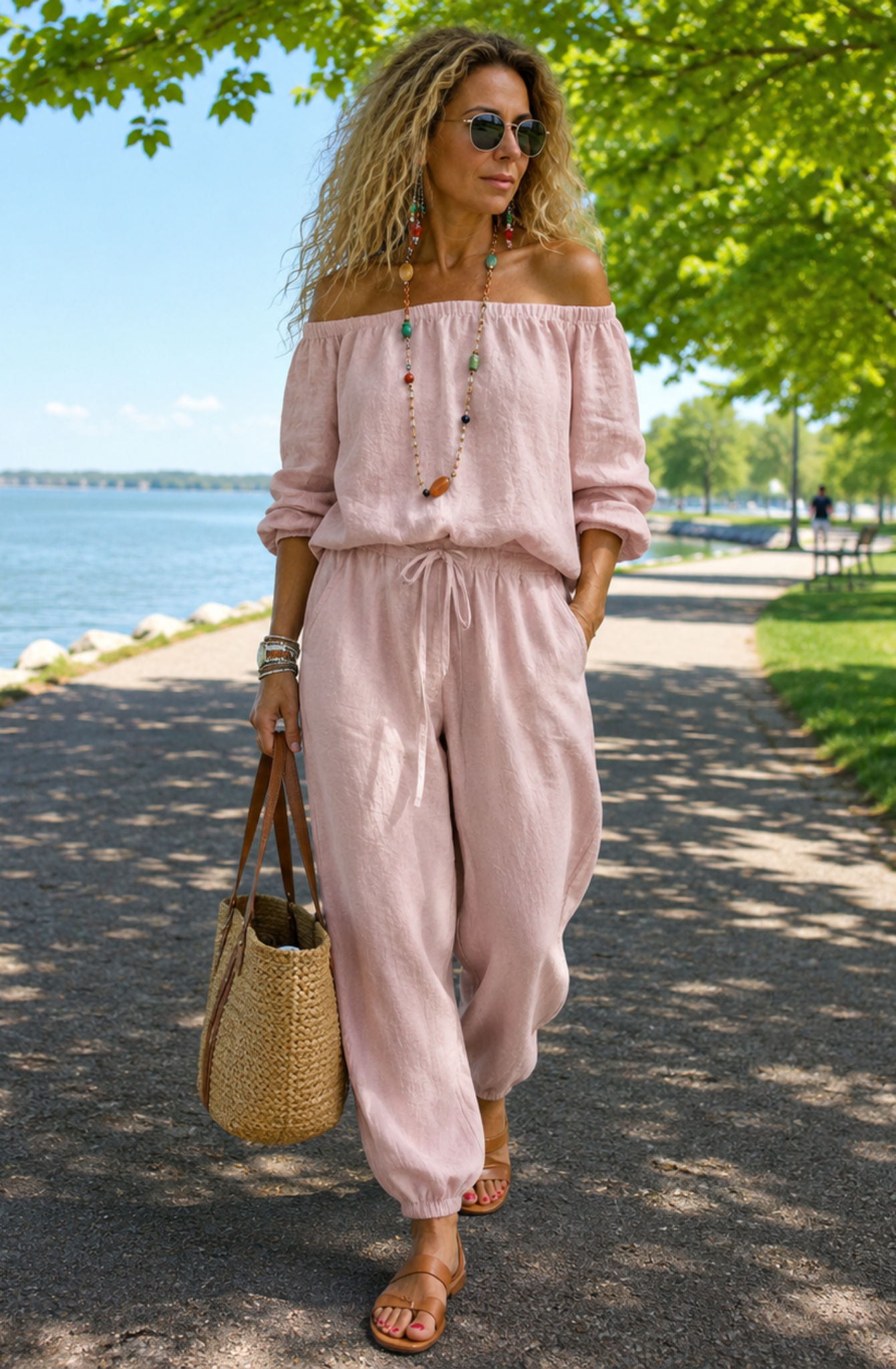 Sorella™ Effortless Off-Shoulder Jumpsuit