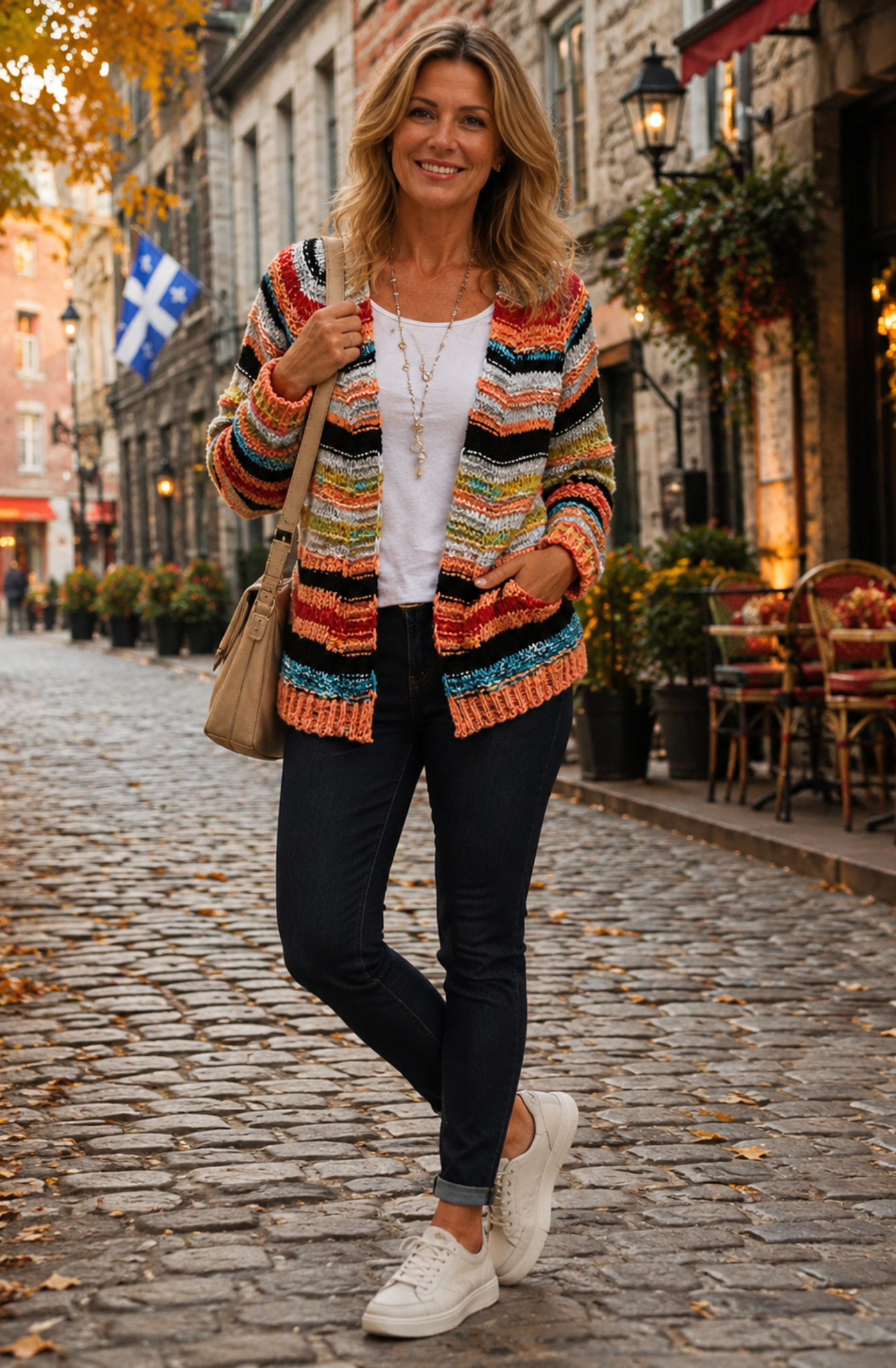 Maribel™ | Colourful Knit Cardigan