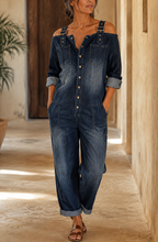 Mila™ | Relaxed Denim Jumpsuit