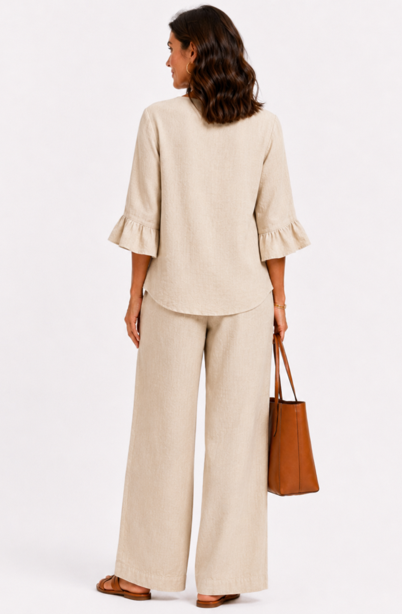 Amelia™ | Effortless Ruffle Two-Piece Set