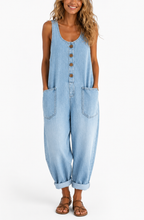 Sienna™ | Relaxed Denim Jumpsuit