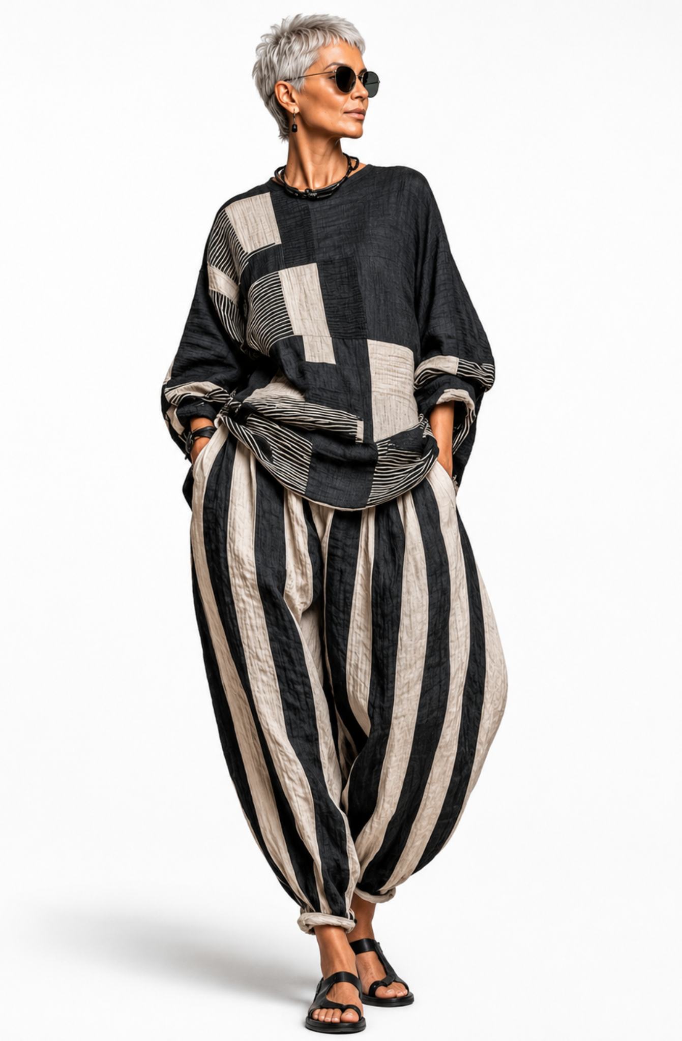 Saskia™ | Structured Boho Two-Piece Set