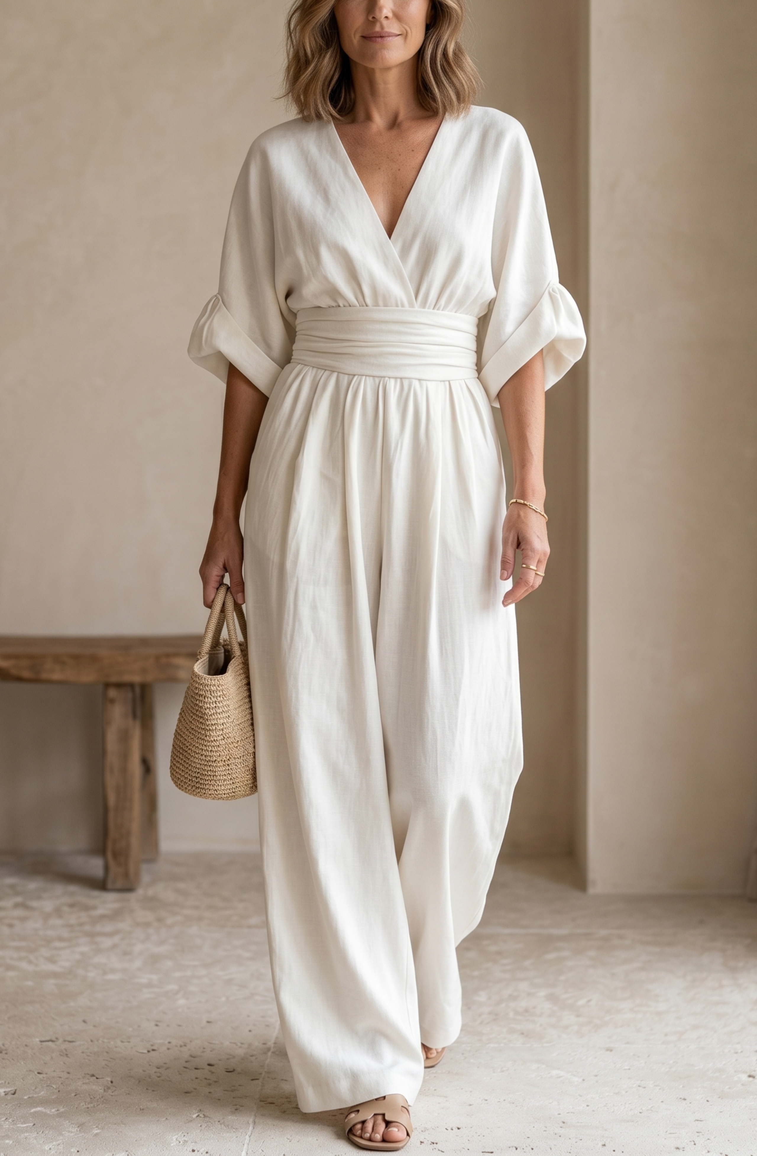 Aveline™ | Effortless Wide-Leg Jumpsuit