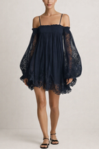 Elise’s™ | Romantic Off-Shoulder Mini Dres