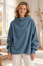Élise™ Funnel-Neck Relaxed Sweater