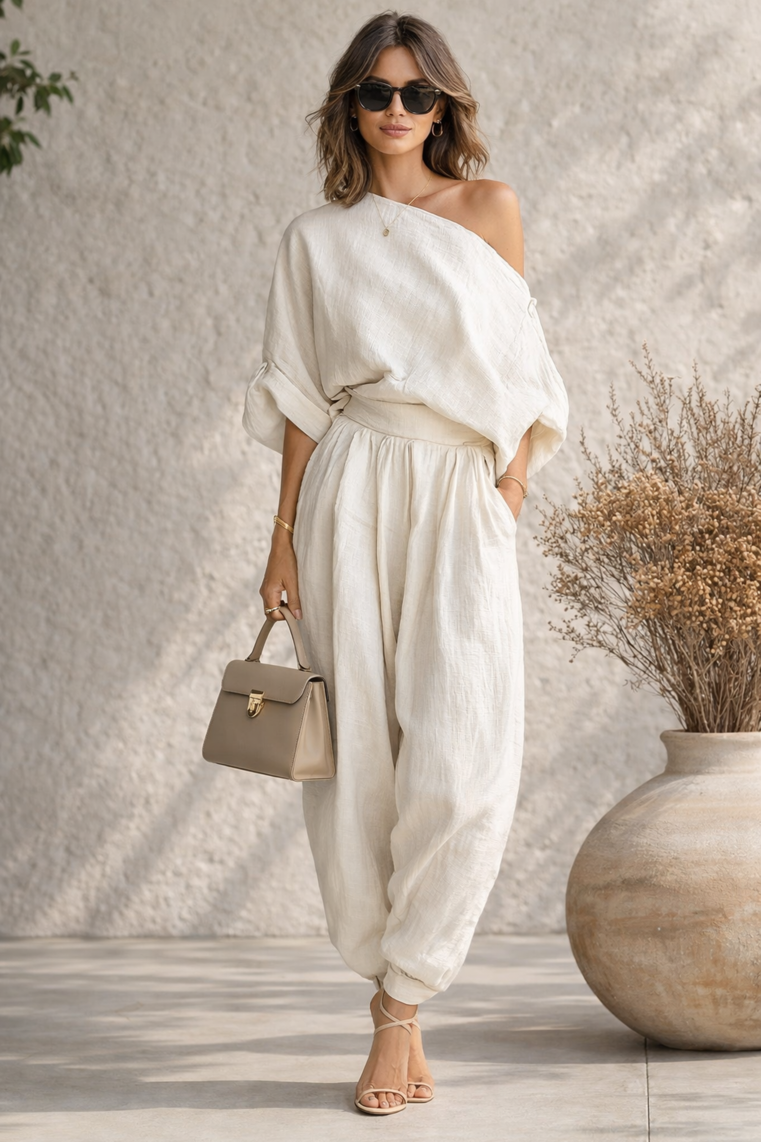 Livia’s™ | Effortless Off-Shoulder Comfort Set