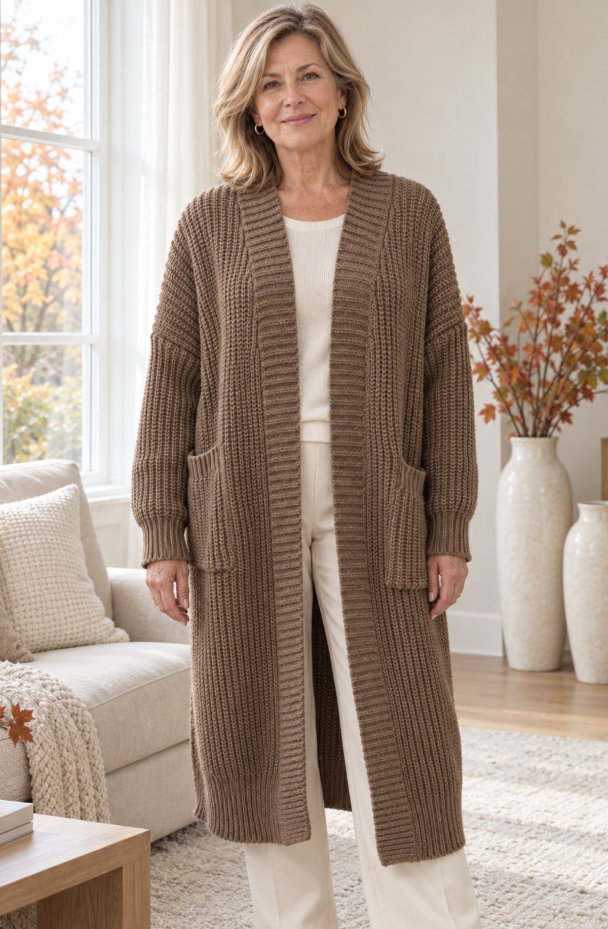 Marielle™ Longline Knit Cardigan