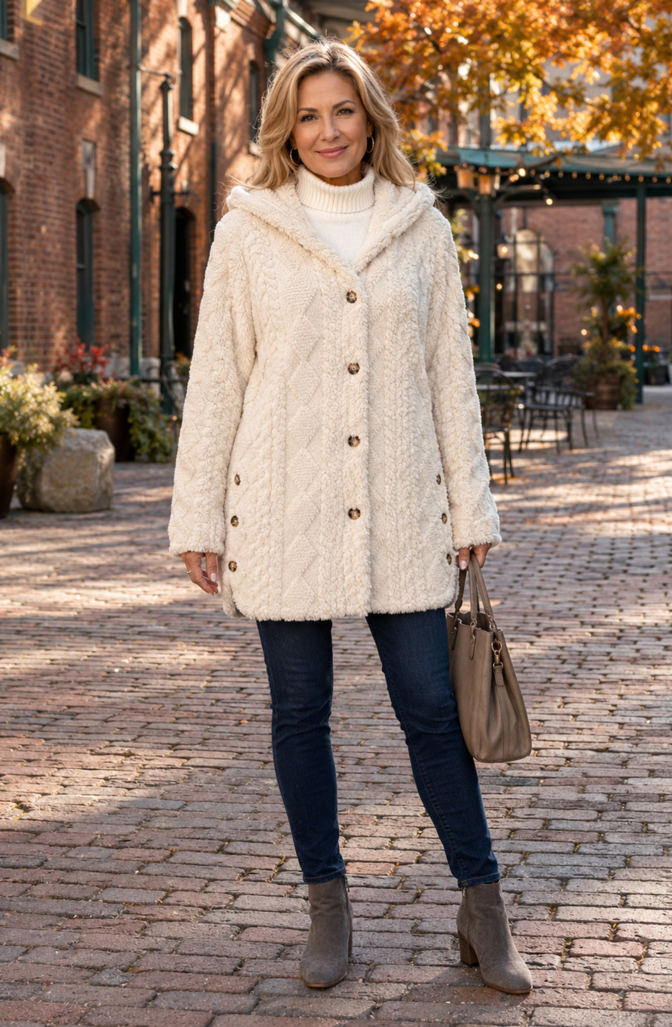 Ember™ Cozy Teddy Hooded Jacket
