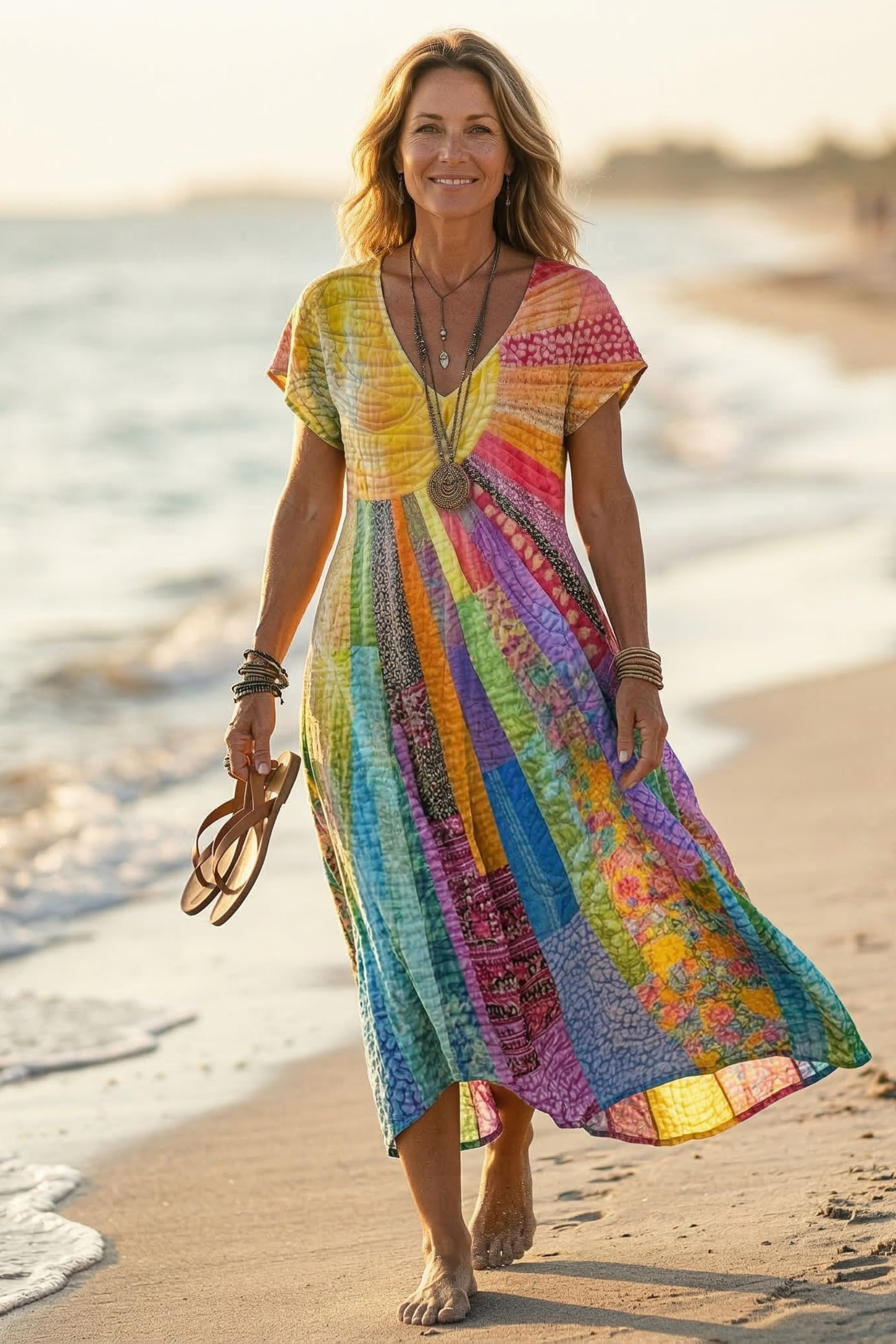 Aria™ | Sunset Breeze Maxi Dress