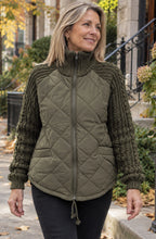Sienna™ Quilted Knit Zip Jacket