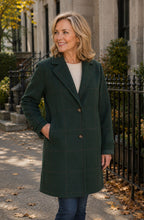 Marlena™ Classic Checked Long Coat