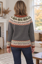 Linnea™ Nordic Pattern Knit Sweater