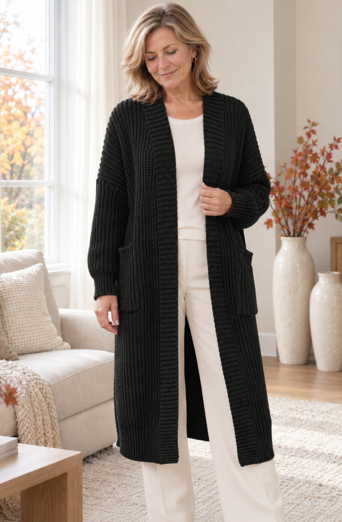 Marielle™ Longline Knit Cardigan