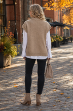 Cable Knit Sweater Vest for Women
