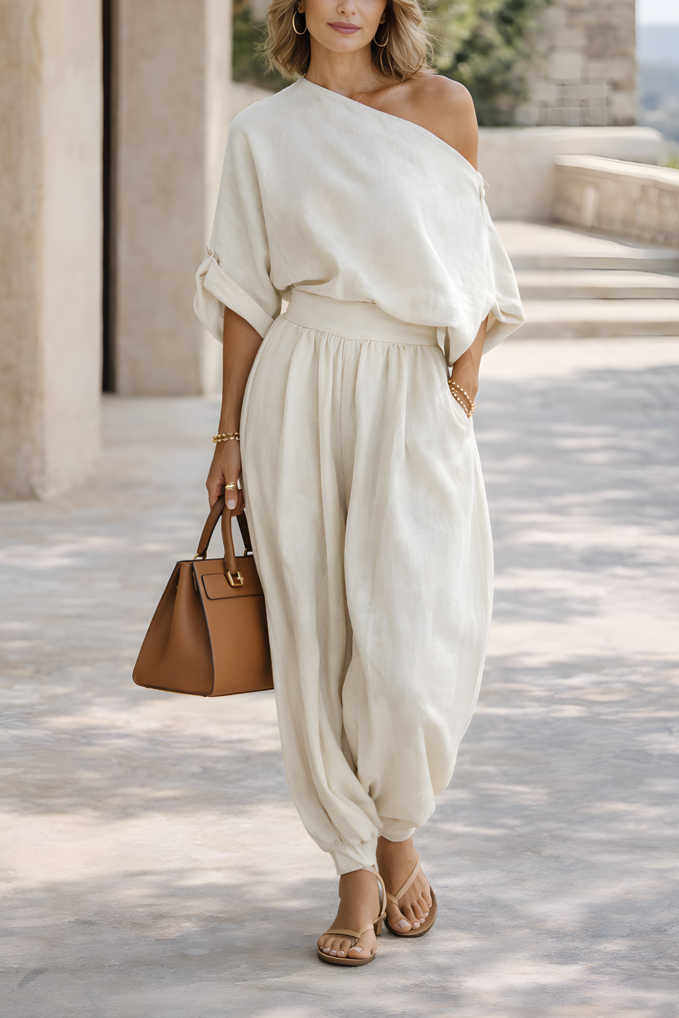 Livia’s™ | Effortless Off-Shoulder Comfort Set