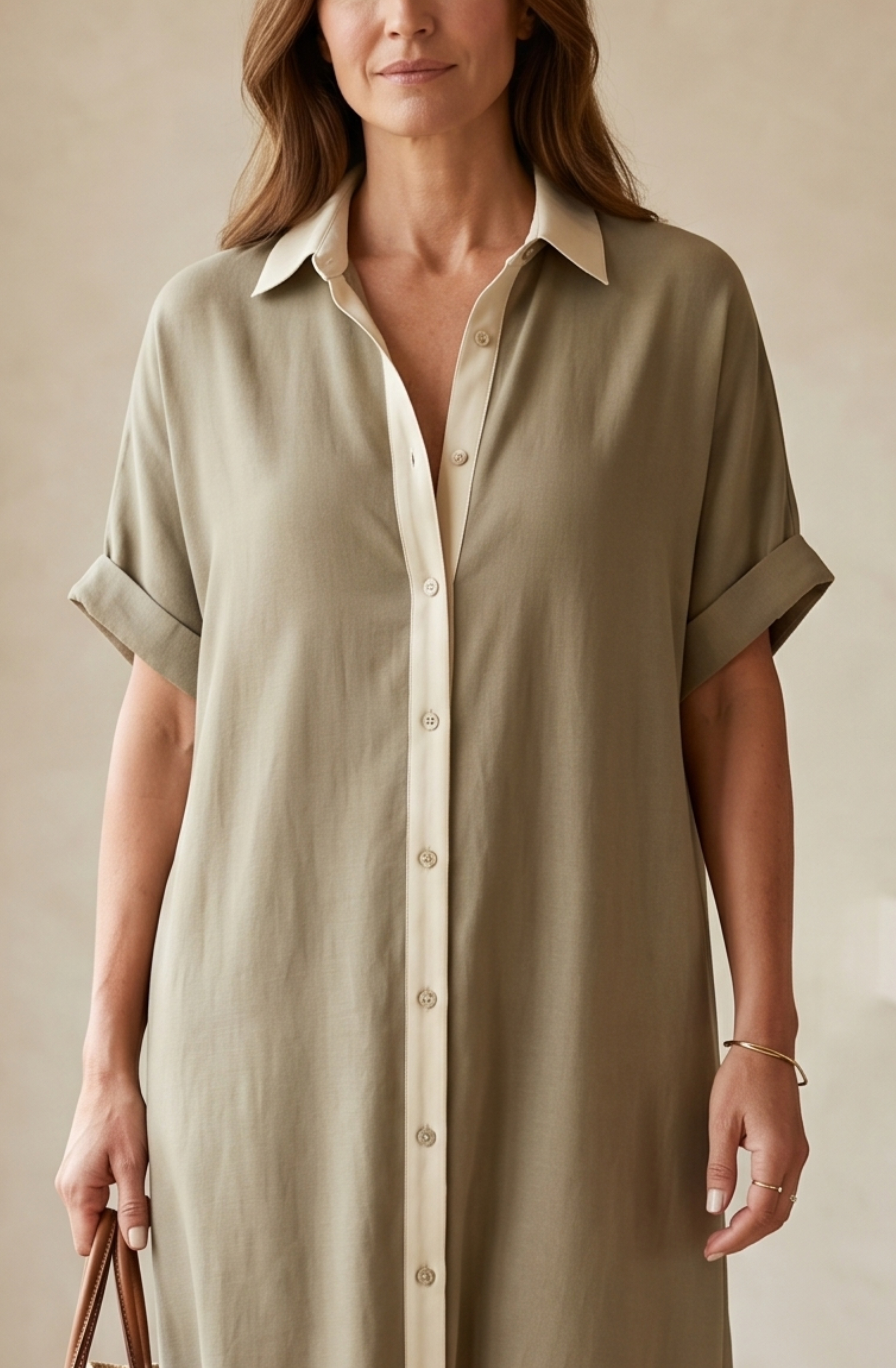 Amelia’s™ | Effortless Linen Shirt Dress