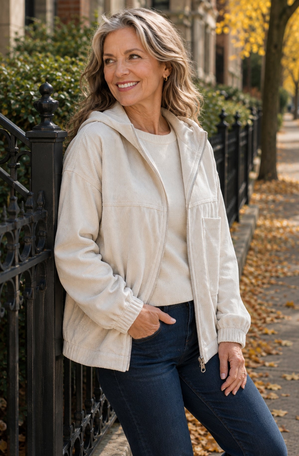 Marlowe™ Corduroy Zip Jacket