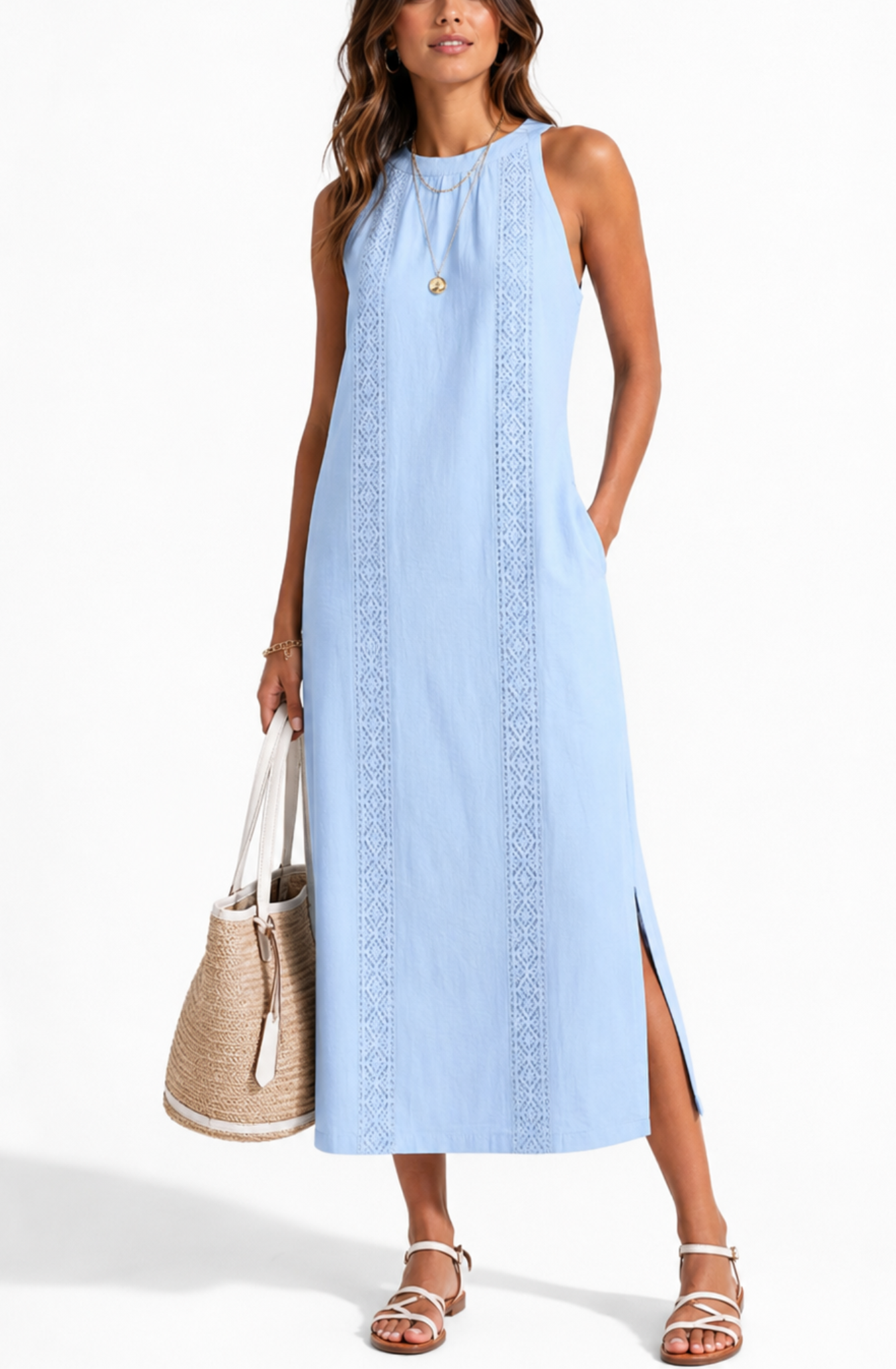 Jimena’s™ | Effortless Lace Midi Dress