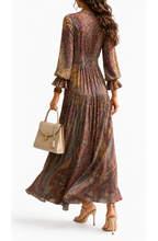 Camilla™ | Bohemian Paisley Maxi Dress