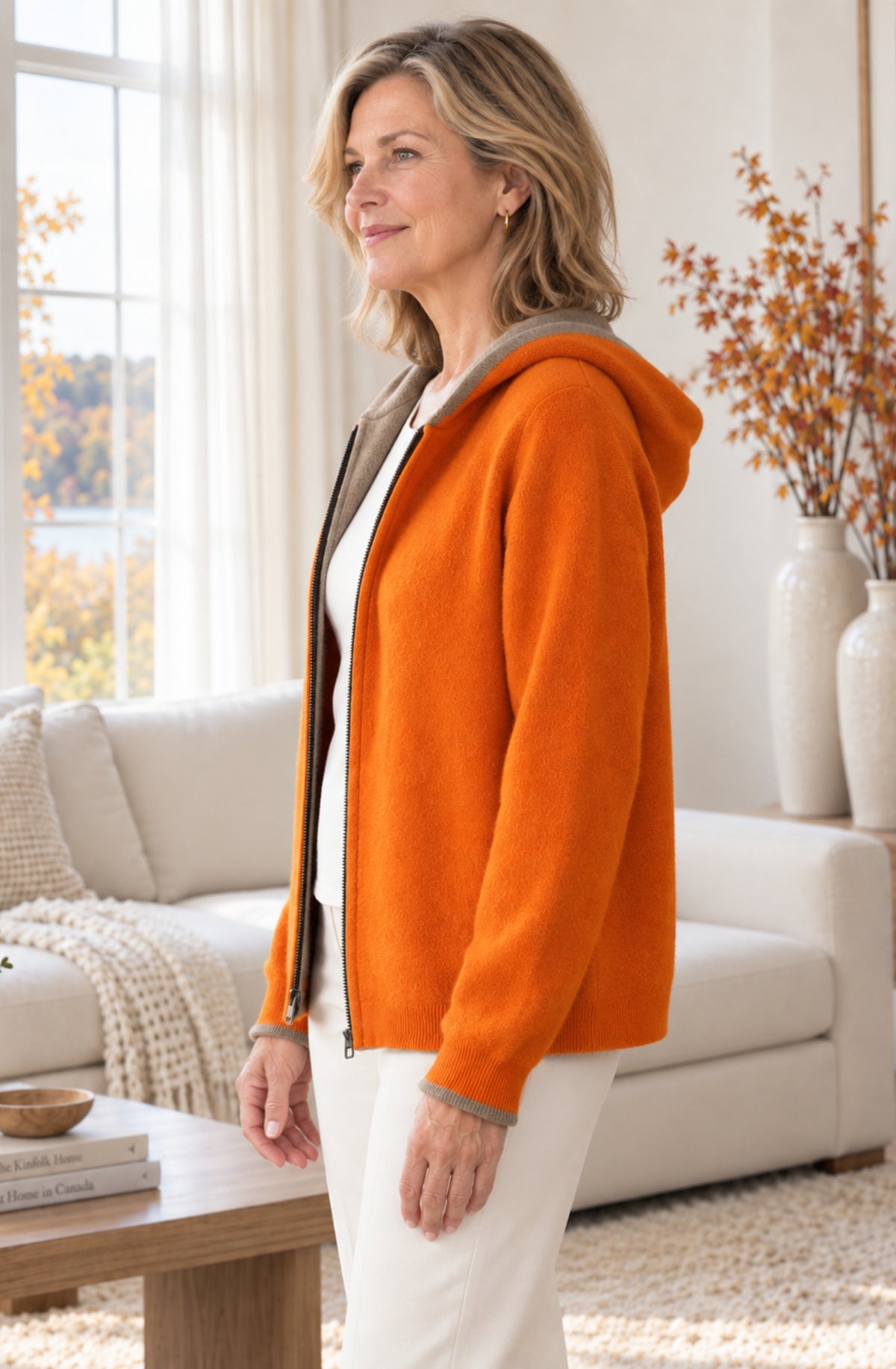 Napoli Reversible Cashmere Hoodie