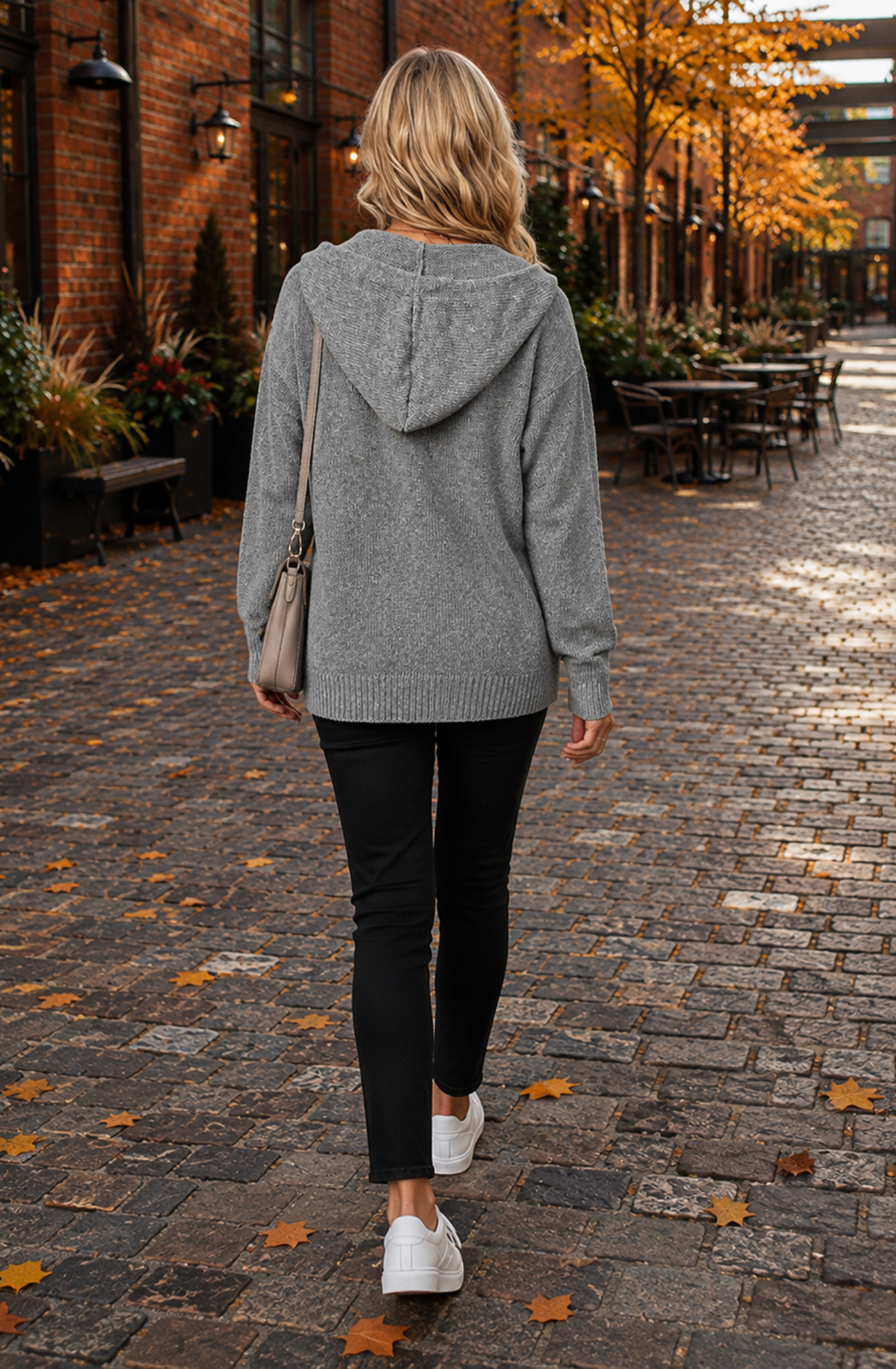 Aveline™ | Hooded Knit Cardigan