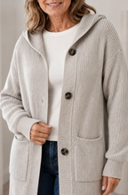Élodie™ Elegant Long Knit Cardigan
