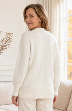 Amélie™ Heart-Button Knit Cardigan