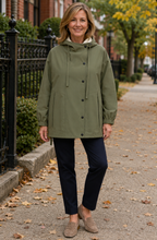 Améliane™ Contrast Hooded Windbreaker