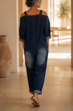 Mila™ | Relaxed Denim Jumpsuit