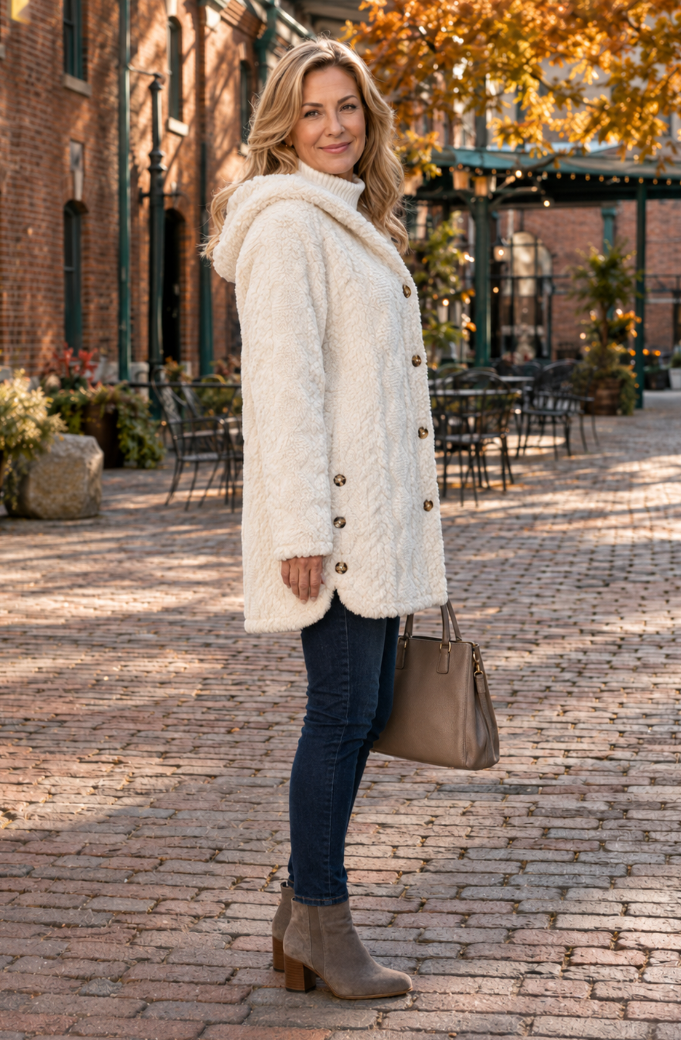 Ember™ Cozy Teddy Hooded Jacket