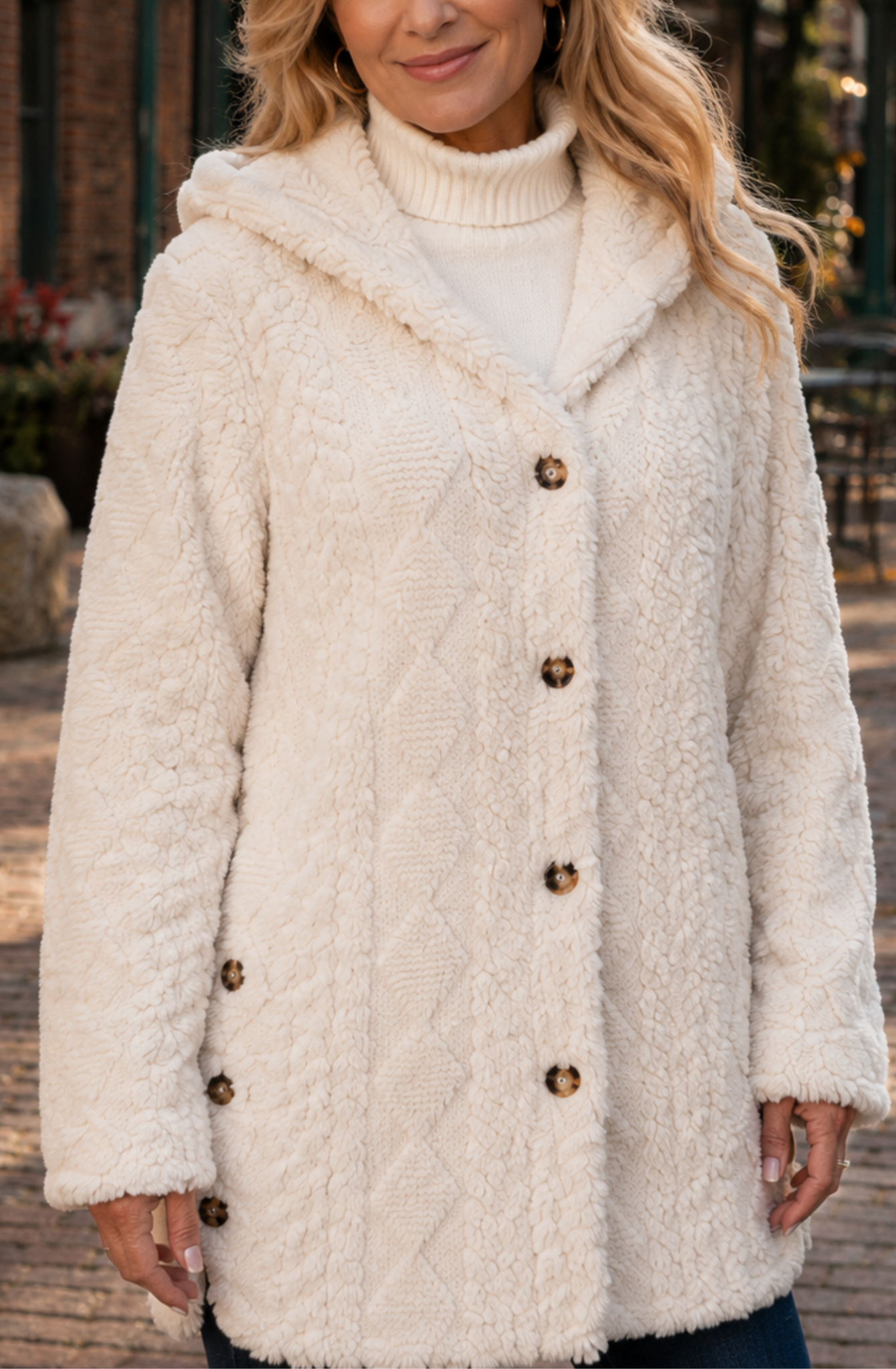 Ember™ Cozy Teddy Hooded Jacket