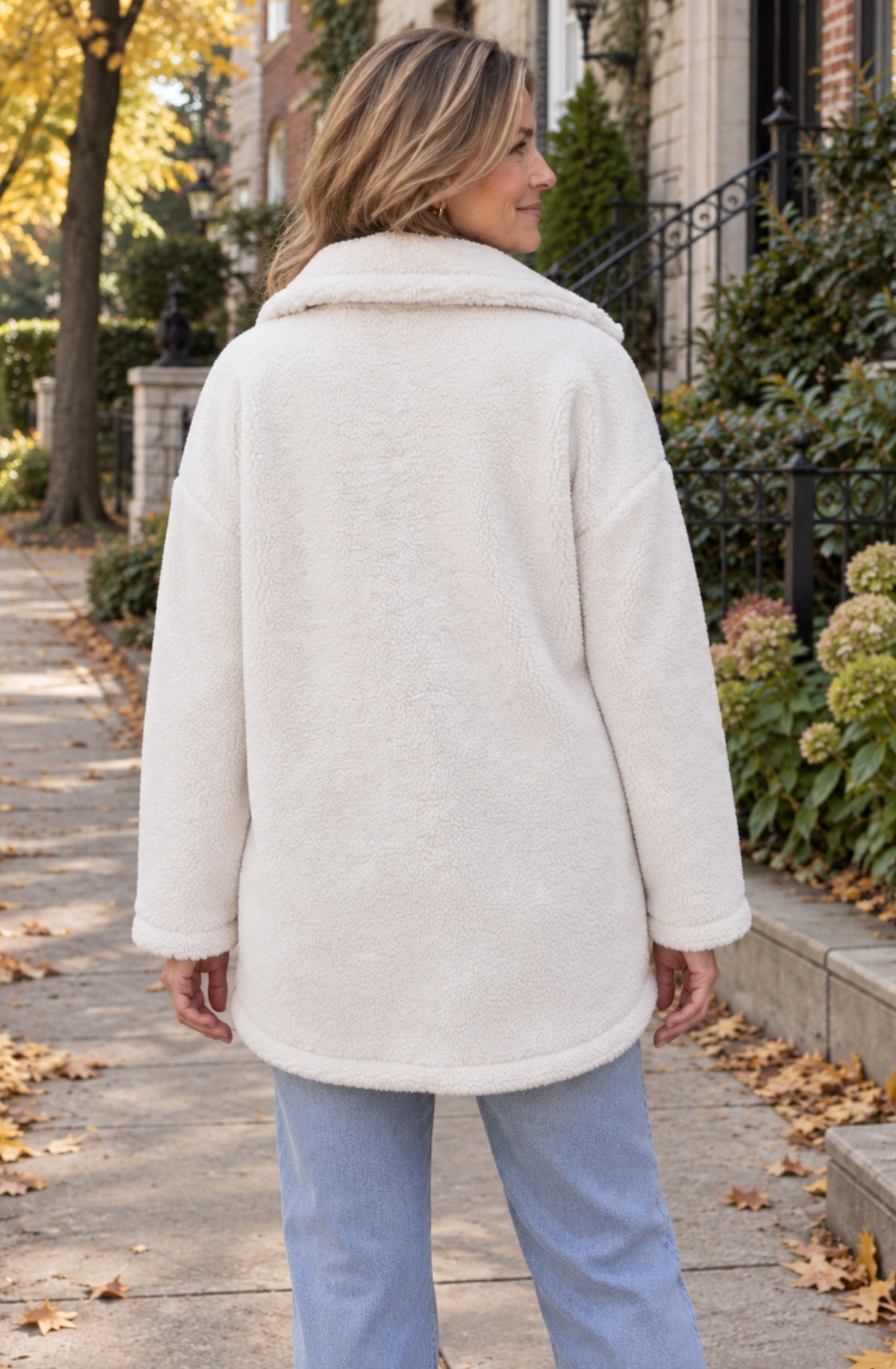 Marlowe™ Cozy Leopard Teddy Coat
