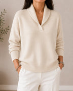Soft V-Neck Jumper for Women