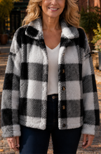 Paula | Dames pluche fleece winterjas