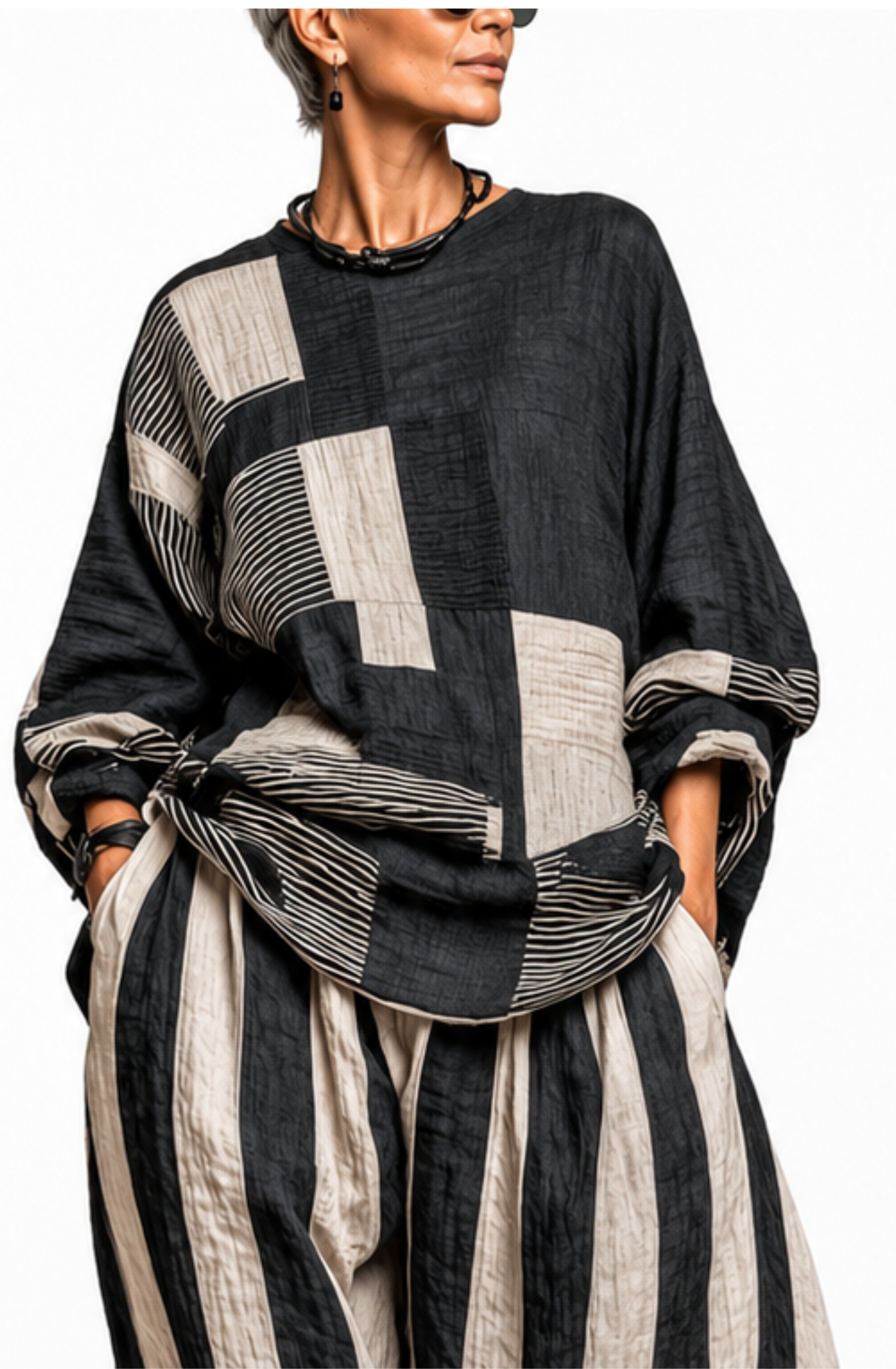 Saskia™ | Structured Boho Two-Piece Set
