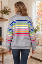 Margot™ Striped Quarter-Zip Pullover