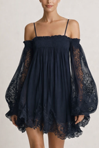 Elise’s™ | Romantic Off-Shoulder Mini Dres
